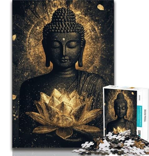 Puzzle 1000 Teile für Erwachsene, Buddha-Kunst, Lernspiele, Heimdekoration, Lernspiel für Geburtstag, Weihnachten, 50x75cm Puzzle 1000 Teile für Erwachsene, Buddha-Kunst, Lernspiele, Heimdekoration, Lernspiel für Geburtstag, Weihnachten, 50x75cm von FLKFDOZ