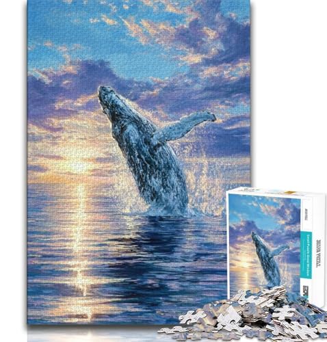 Puzzle 1000 Teile für Erwachsene, Geschenke für Traumwale, Lernspielzeug, Familienspiele, einzigartige Geburtstags- und Geschenkideen, 38x52cm Puzzle 1000 Teile für Erwachsene, Geschenke für Traumwale, Lernspielzeug, Familienspiele, einzigartige Geburtstags- und Geschenkideen, 38x52cm von FLKFDOZ