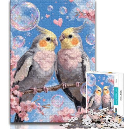 Puzzle 1000 Teile für Erwachsene, Geschenke für Zwei Papageien, Lernspielzeug, Familienspiele, einzigartige Geburtstags- und Geschenkideen, 38x52cm Puzzle 1000 Teile für Erwachsene, Geschenke für Zwei Papageien, Lernspielzeug, Familienspiele, einzigartige Geburtstags- und Geschenkideen, 38x52cm von FLKFDOZ