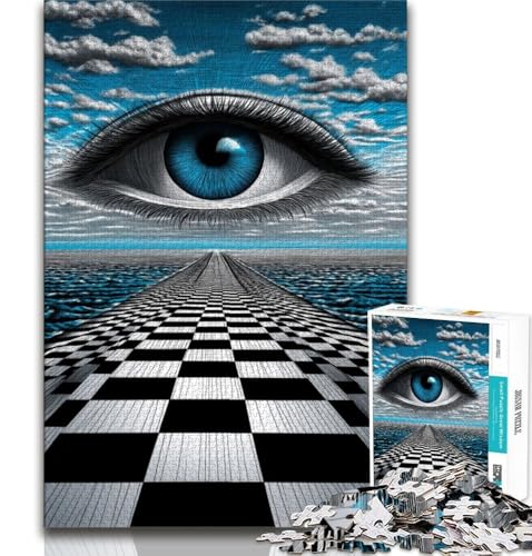Puzzle 1000 Teile für Erwachsene, Psychedelische Augen, Lernspiele, Heimdekoration, Lernspiel für Geburtstag, Weihnachten, 50x75cm Puzzle 1000 Teile für Erwachsene, Psychedelische Augen, Lernspiele, Heimdekoration, Lernspiel für Geburtstag, Weihnachten, 50x75cm von FLKFDOZ