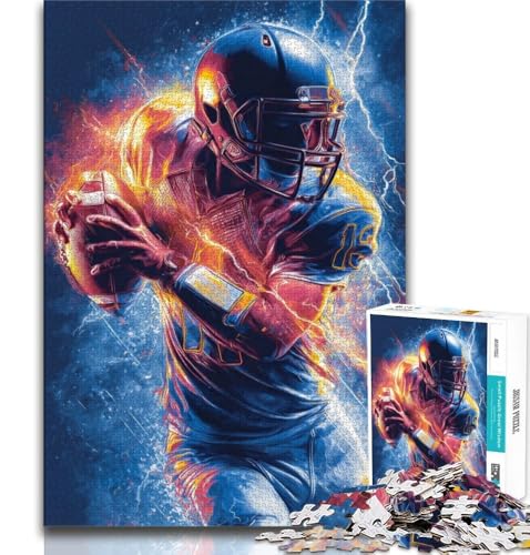 Puzzle 1000 Teile für Erwachsene, Rugby-Spieler, lustige Spiele für die ganze Familie, lustige Aktivitäten zu Hause, Geburtstagsgeschenk, Reisegeschenke, 38x26cm Puzzle 1000 Teile für Erwachsene, Rugby-Spieler, lustige Spiele für die ganze Familie, lustige Aktivitäten zu Hause, Geburtstagsgeschenk, Reisegeschenke, 38x26cm von FLKFDOZ