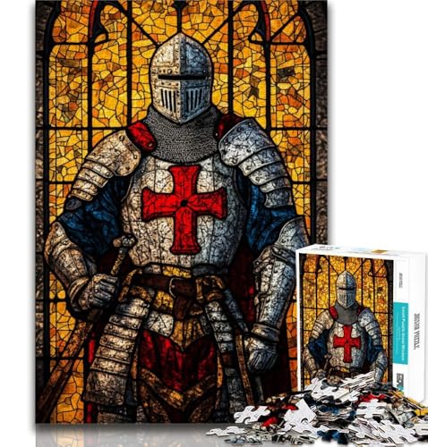 Puzzle 1000 Teile für Erwachsene, mittelalterliche Ritter, Lernspiele, Heimdekoration, Lernspiel für Geburtstag, Weihnachten, 50x75cm Puzzle 1000 Teile für Erwachsene, mittelalterliche Ritter, Lernspiele, Heimdekoration, Lernspiel für Geburtstag, Weihnachten, 50x75cm von FLKFDOZ