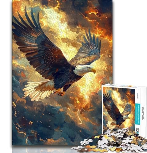 Puzzle 1000 Teile für Erwachsene Fliegender Adler, Lernspiele, Heimdekoration, Lernspiel für Geburtstag, Weihnachten, 50x75cm Puzzle 1000 Teile für Erwachsene Fliegender Adler, Lernspiele, Heimdekoration, Lernspiel für Geburtstag, Weihnachten, 50x75cm von FLKFDOZ