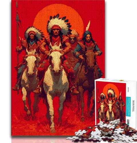 Puzzle 1000 Teile für Erwachsene Pferd, Lernspiele, Heimdekoration, Lernspiel für Geburtstag, Weihnachten, 50x75cm Puzzle 1000 Teile für Erwachsene Pferd, Lernspiele, Heimdekoration, Lernspiel für Geburtstag, Weihnachten, 50x75cm von FLKFDOZ