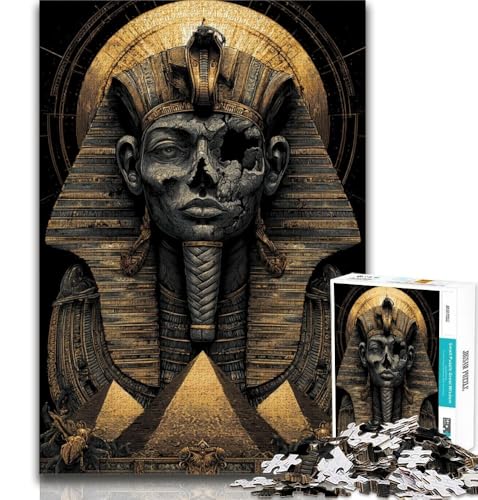 Puzzle 1000 Teile für Erwachsene und Jugendliche, Ägyptisches Skelett, Denkspiel-Spielzeug, mit vollständig ineinandergreifenden, zufällig geformten Teilen, für Kinder ab 14 Jahren, 38x26cm Puzzle 1000 Teile für Erwachsene und Jugendliche, Ägyptisches Skelett, Denkspiel-Spielzeug, mit vollständig ineinandergreifenden, zufällig geformten Teilen, für Kinder ab 14 Jahren, 38x26cm von FLKFDOZ