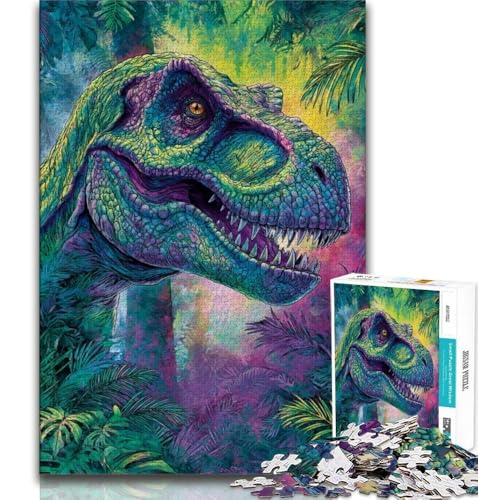 Puzzle 1000 Teile für Erwachsene und Jugendliche, Dinosaurier, anspruchsvolles Spiel, ganze Familie, 50x75cm Puzzle 1000 Teile für Erwachsene und Jugendliche, Dinosaurier, anspruchsvolles Spiel, ganze Familie, 50x75cm von FLKFDOZ