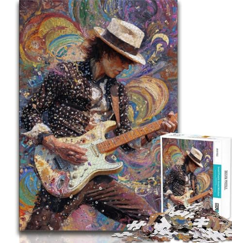 Puzzle 1000 Teile für Erwachsene und Jugendliche, Gitarre Spielen, anspruchsvolles Spiel, ganze Familie, 38x52cm Puzzle 1000 Teile für Erwachsene und Jugendliche, Gitarre Spielen, anspruchsvolles Spiel, ganze Familie, 38x52cm von FLKFDOZ