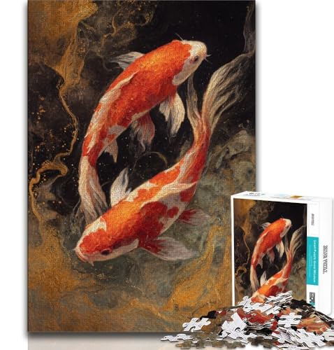 Puzzle 1000 Teile für Erwachsene und Jugendliche, Koi, anspruchsvolles Spiel, ganze Familie, 50x75cm Puzzle 1000 Teile für Erwachsene und Jugendliche, Koi, anspruchsvolles Spiel, ganze Familie, 50x75cm von FLKFDOZ