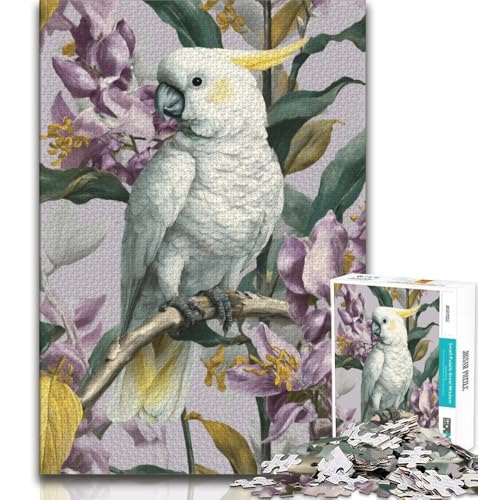 Puzzle 1000 Teile für Erwachsene und Jugendliche, Papagei, anspruchsvoll und schwierig, stärkt die Liebe zwischen Paaren, für 14-Jährige, 38x26cm Puzzle 1000 Teile für Erwachsene und Jugendliche, Papagei, anspruchsvoll und schwierig, stärkt die Liebe zwischen Paaren, für 14-Jährige, 38x26cm von FLKFDOZ
