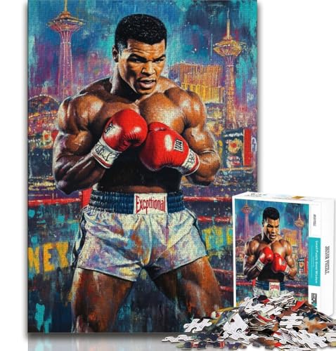 Puzzle 1000 Teile für Teenager, Boxer, anspruchsvolles Spiel, ganze Familie, 38x52cm Puzzle 1000 Teile für Teenager, Boxer, anspruchsvolles Spiel, ganze Familie, 38x52cm von FLKFDOZ