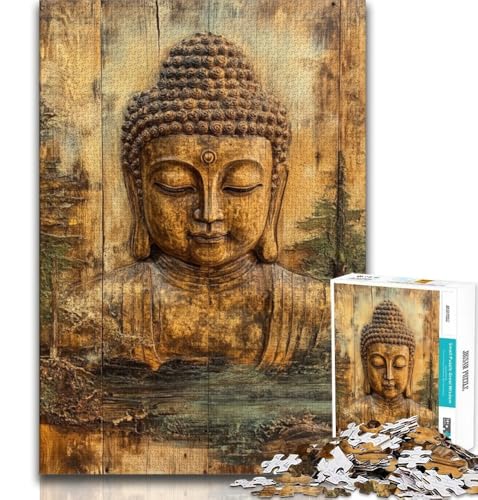 Puzzle 1000 Teile für Teenager, Buddha-Statuen, anspruchsvolles Spiel, ganze Familie, 50x75cm Puzzle 1000 Teile für Teenager, Buddha-Statuen, anspruchsvolles Spiel, ganze Familie, 50x75cm von FLKFDOZ
