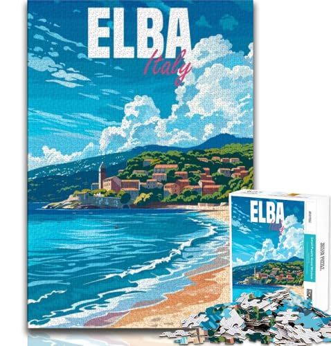 Puzzle 1000 Teile für Teenager, Geschenke, Insel Elba, Italien, Spielzeug, Denkspiel, einzigartige Geburtstags- und Geschenke für Kinder ab 14 Jahren, 38x26cm Puzzle 1000 Teile für Teenager, Geschenke, Insel Elba, Italien, Spielzeug, Denkspiel, einzigartige Geburtstags- und Geschenke für Kinder ab 14 Jahren, 38x26cm von FLKFDOZ