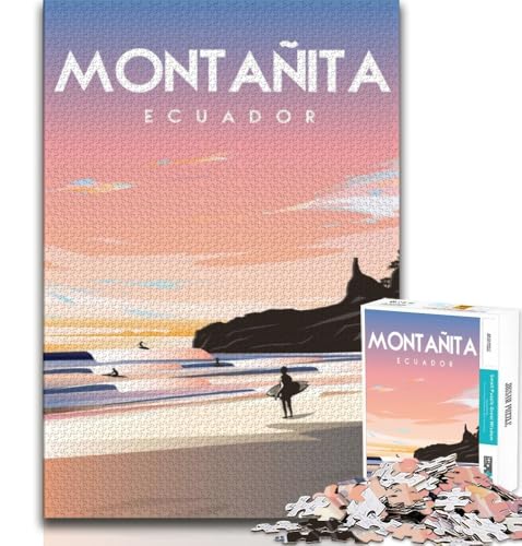 Puzzle 1000 Teile für Teenager-Geschenke Ecuador, Spielzeug, Denkspiel, einzigartige Geburtstags- und Geschenke für Kinder ab 14 Jahren, 38x26cm Puzzle 1000 Teile für Teenager-Geschenke Ecuador, Spielzeug, Denkspiel, einzigartige Geburtstags- und Geschenke für Kinder ab 14 Jahren, 38x26cm von FLKFDOZ
