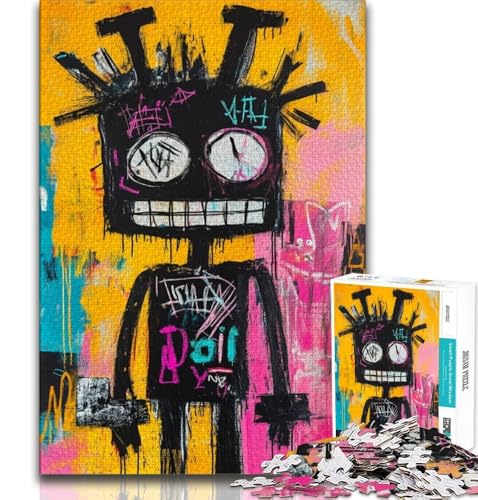 Puzzle 2000 Teile für Erwachsene, Geschenke für Roboter im Basquiat-Stil, Lernspielzeug, Familienspiele, einzigartige Geburtstags- und Geschenkideen, 70x100cm Puzzle 2000 Teile für Erwachsene, Geschenke für Roboter im Basquiat-Stil, Lernspielzeug, Familienspiele, einzigartige Geburtstags- und Geschenkideen, 70x100cm von FLKFDOZ