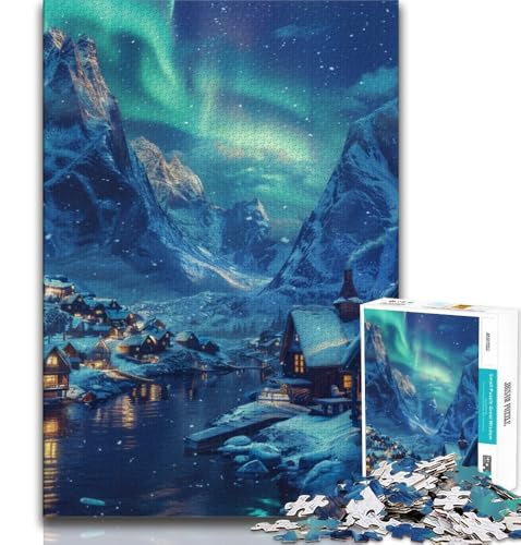 Puzzle 2000 Teile für Erwachsene, Geschenke für die Aurora-Hütte, Lernspielzeug, Familienspiele, einzigartige Geburtstags- und Geschenkideen, 70x100cm Puzzle 2000 Teile für Erwachsene, Geschenke für die Aurora-Hütte, Lernspielzeug, Familienspiele, einzigartige Geburtstags- und Geschenkideen, 70x100cm von FLKFDOZ