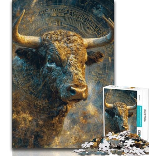 Puzzle 2000 Teile für Teenager, Geschenke für Stiermalerei, anspruchsvolles Spiel, ganze Familie, 70x100cm Puzzle 2000 Teile für Teenager, Geschenke für Stiermalerei, anspruchsvolles Spiel, ganze Familie, 70x100cm von FLKFDOZ