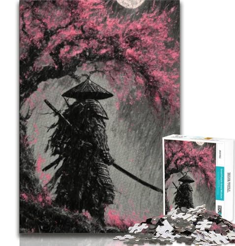 Puzzle für Erwachsene, 1000 Teile, japanischer Ninja, hilft dem Gehirn, süchtig machendes Spielzeug zu trainieren, um Geduld zu fördern, Geschenk für Geburtstage, 50x75cm Puzzle für Erwachsene, 1000 Teile, japanischer Ninja, hilft dem Gehirn, süchtig machendes Spielzeug zu trainieren, um Geduld zu fördern, Geschenk für Geburtstage, 50x75cm von FLKFDOZ