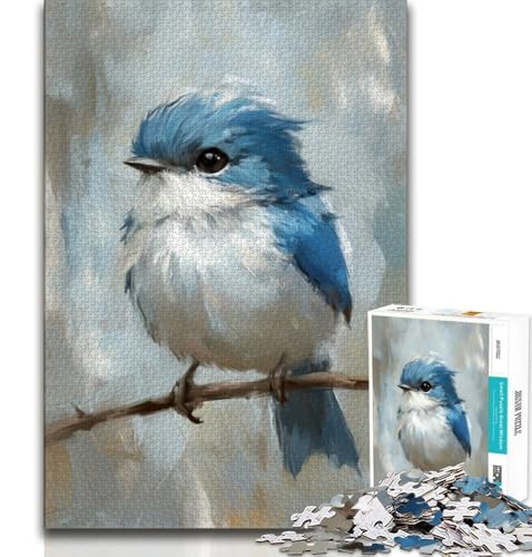 Puzzle für Erwachsene, 2000 Puzzles, süßer Kleiner Blauer Vogel, Lernspiele, Heimdekoration, ganze Familie, 70x100cm Puzzle für Erwachsene, 2000 Puzzles, süßer Kleiner Blauer Vogel, Lernspiele, Heimdekoration, ganze Familie, 70x100cm von FLKFDOZ