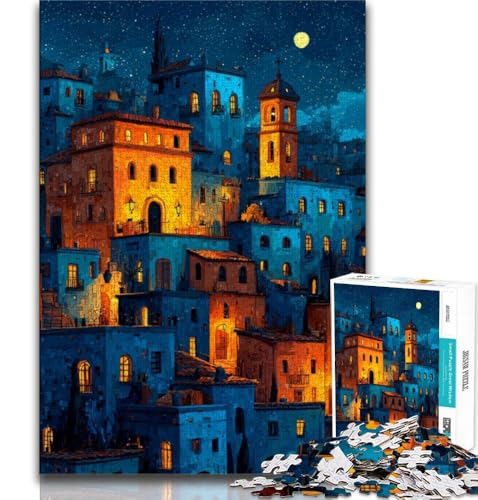 Puzzle für Erwachsene, 2000 Teile, mexikanische Stadt, hilft dem Gehirn, süchtig machendes Spielzeug zu trainieren, um Geduld zu fördern, perfekte Dekoration, 70x100cm Puzzle für Erwachsene, 2000 Teile, mexikanische Stadt, hilft dem Gehirn, süchtig machendes Spielzeug zu trainieren, um Geduld zu fördern, perfekte Dekoration, 70x100cm von FLKFDOZ