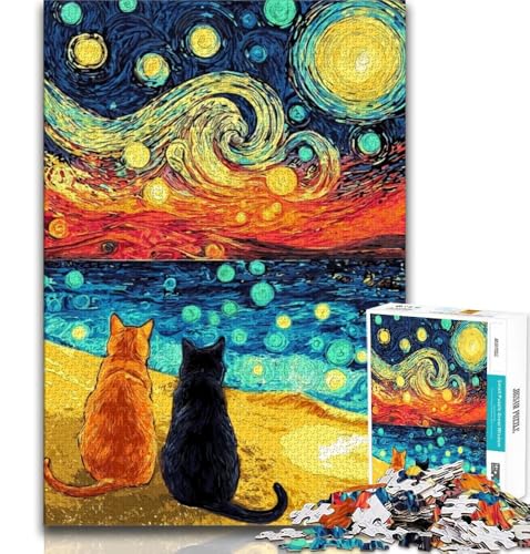 Puzzle für Erwachsene, Meereskatze, herausfordernd und knifflig, ganze Familie für Kinder ab 14 Jahren, 38x26cm Puzzle für Erwachsene, Meereskatze, herausfordernd und knifflig, ganze Familie für Kinder ab 14 Jahren, 38x26cm von FLKFDOZ