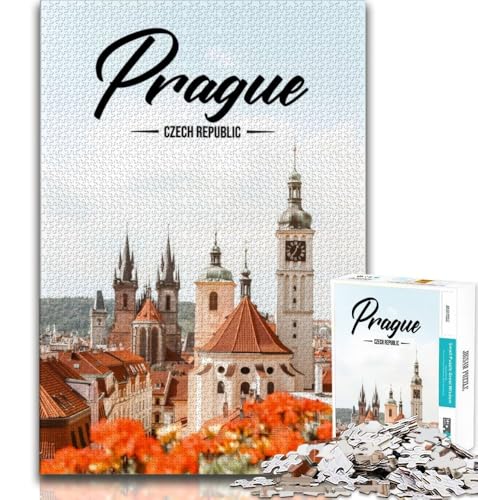 Puzzle für Erwachsene Prag, herausfordernd und knifflig, ganze Familie für Kinder ab 14 Jahren, 38x26cm Puzzle für Erwachsene Prag, herausfordernd und knifflig, ganze Familie für Kinder ab 14 Jahren, 38x26cm von FLKFDOZ
