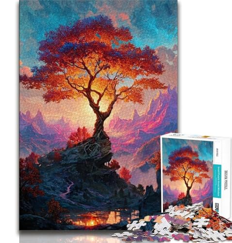 Puzzle für Erwachsene und Jugendliche, 2000 Teile, Baum des Lebens, für Lernspiele, Herausforderungen, Spielzeug, Geburtstagsgeschenk, Geschenke, Wandkunst, 70x100cm Puzzle für Erwachsene und Jugendliche, 2000 Teile, Baum des Lebens, für Lernspiele, Herausforderungen, Spielzeug, Geburtstagsgeschenk, Geschenke, Wandkunst, 70x100cm von FLKFDOZ