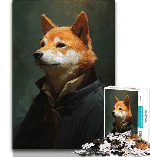 Puzzle für Teenager, 1000 Teile, Corgi, Spielzeug, Lernspiele, Stressabbau, tolle Geschenke und Spielzeuge, 38x52cm Puzzle für Teenager, 1000 Teile, Corgi, Spielzeug, Lernspiele, Stressabbau, tolle Geschenke und Spielzeuge, 38x52cm von FLKFDOZ