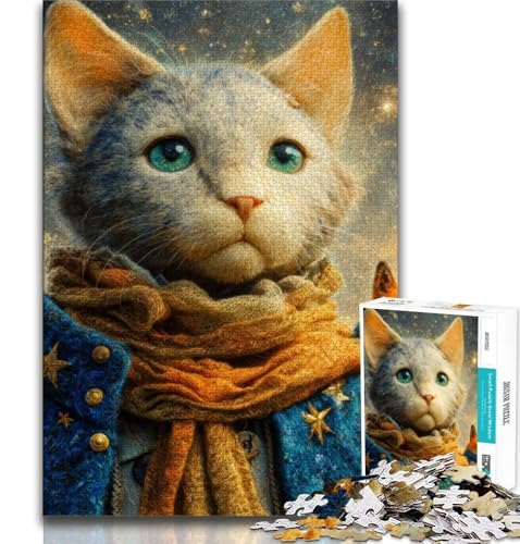 Puzzle für Teenager, 1000 Teile, Der Kleine Prinz, Katze, Lernspiele, Heimdekoration, Geburtstagsgeschenk, Geschenke, Wandkunst, 38x26cm Puzzle für Teenager, 1000 Teile, Der Kleine Prinz, Katze, Lernspiele, Heimdekoration, Geburtstagsgeschenk, Geschenke, Wandkunst, 38x26cm von FLKFDOZ