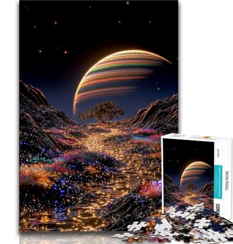 Puzzle für Teenager, 1000 Teile, Fantasielandschaft, Spielzeug, Lernspiele, Stressabbau, tolle Geschenke und Spielzeuge, 38x52cm Puzzle für Teenager, 1000 Teile, Fantasielandschaft, Spielzeug, Lernspiele, Stressabbau, tolle Geschenke und Spielzeuge, 38x52cm von FLKFDOZ