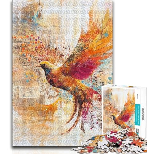 Puzzle für Teenager, 1000 Teile, Fantasy Phoenix, Spielzeug, Lernspiele, Stressabbau, tolle Geschenke und Spielzeuge, 38x52cm Puzzle für Teenager, 1000 Teile, Fantasy Phoenix, Spielzeug, Lernspiele, Stressabbau, tolle Geschenke und Spielzeuge, 38x52cm von FLKFDOZ