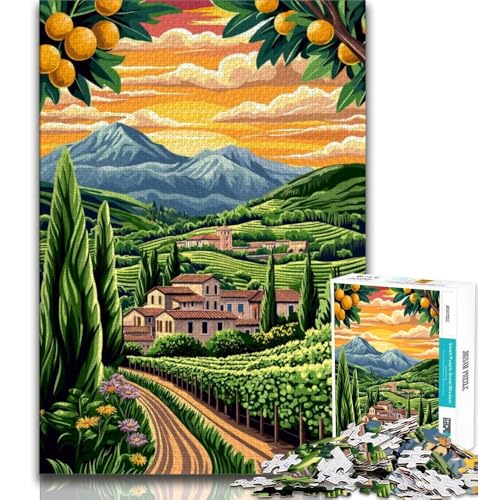 Puzzle für Teenager, 1000 Teile, Landschaftskunst, Lernspiele, Heimdekoration, Lernspiel für Geburtstag, Weihnachten, 50x75cm Puzzle für Teenager, 1000 Teile, Landschaftskunst, Lernspiele, Heimdekoration, Lernspiel für Geburtstag, Weihnachten, 50x75cm von FLKFDOZ