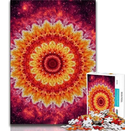 Puzzle für Teenager, 1000 Teile, Mandala-Muster, Lernspiele, Heimdekoration, Lernspiel für Geburtstag, Weihnachten, 50x75cm Puzzle für Teenager, 1000 Teile, Mandala-Muster, Lernspiele, Heimdekoration, Lernspiel für Geburtstag, Weihnachten, 50x75cm von FLKFDOZ