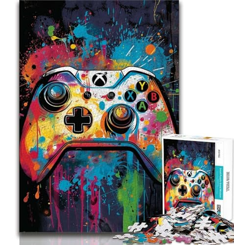 Puzzle für Teenager, 1000 Teile, Puzzlespiel Graffiti, Spielzeug, Lernspiele, Stressabbau, tolle Geschenke und Spielzeuge, 38x52cm Puzzle für Teenager, 1000 Teile, Puzzlespiel Graffiti, Spielzeug, Lernspiele, Stressabbau, tolle Geschenke und Spielzeuge, 38x52cm von FLKFDOZ