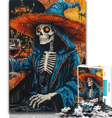 Puzzle für Teenager, 2000 Puzzles, Halloween-Skelett, Familienunterhaltungsspielzeug, ganze Familie, 70x100cm Puzzle für Teenager, 2000 Puzzles, Halloween-Skelett, Familienunterhaltungsspielzeug, ganze Familie, 70x100cm von FLKFDOZ
