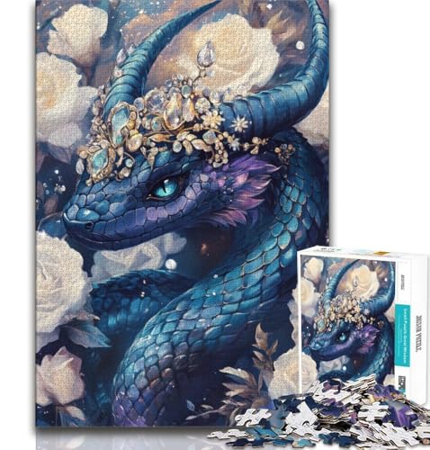 Puzzle für Teenager, 2000 Teile, Anime-Schlangenmädchen, Spielzeug, Lernspiele, Stressabbau, tolle Geschenke und Spielzeuge, 70x100cm von FLKFDOZ