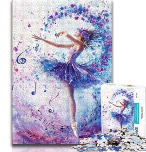 Puzzle für Teenager, 2000 Teile, Balletttänzerin, Spielzeug, Lernspiele, Stressabbau, tolle Geschenke und Spielzeuge, 70x100cm Puzzle für Teenager, 2000 Teile, Balletttänzerin, Spielzeug, Lernspiele, Stressabbau, tolle Geschenke und Spielzeuge, 70x100cm von FLKFDOZ