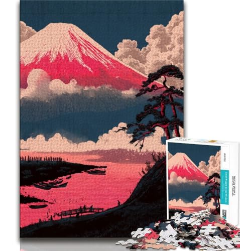 Puzzle für Teenager, 2000 Teile, Berg Fuji, Stressabbau, schwierige Herausforderung, einzigartige Heimdekoration und Geschenke, 70x100cm Puzzle für Teenager, 2000 Teile, Berg Fuji, Stressabbau, schwierige Herausforderung, einzigartige Heimdekoration und Geschenke, 70x100cm von FLKFDOZ