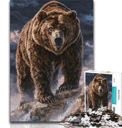 Puzzle für Teenager, 2000 Teile, Fantasy Grizzlies, Spielzeug, Lernspiele, Stressabbau, tolle Geschenke und Spielzeuge, 70x100cm von FLKFDOZ