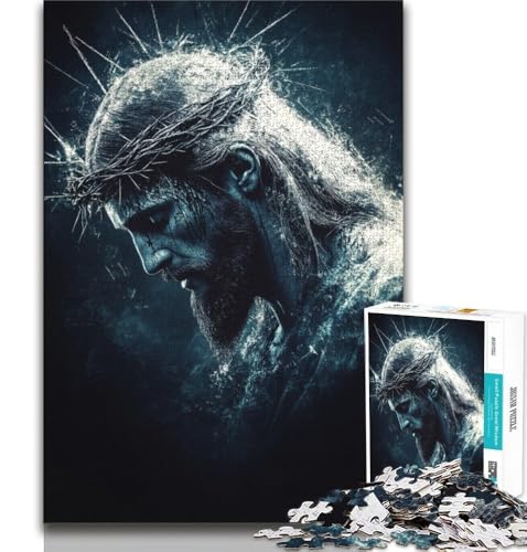 Puzzle für Teenager, 2000 Teile, Jesus, Spielzeug, Lernspiele, Stressabbau, tolle Geschenke und Spielzeuge, 70x100cm Puzzle für Teenager, 2000 Teile, Jesus, Spielzeug, Lernspiele, Stressabbau, tolle Geschenke und Spielzeuge, 70x100cm von FLKFDOZ