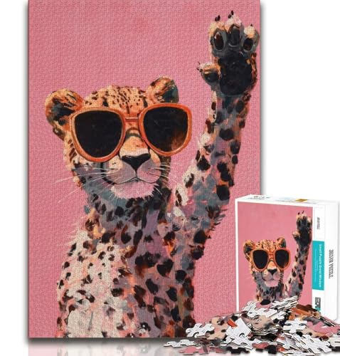 Puzzle für Teenager, 2000 Teile, Leopard, Lernspiele, Heimdekoration, Lernspiel für Geburtstag, Weihnachten, 70x100cm Puzzle für Teenager, 2000 Teile, Leopard, Lernspiele, Heimdekoration, Lernspiel für Geburtstag, Weihnachten, 70x100cm von FLKFDOZ