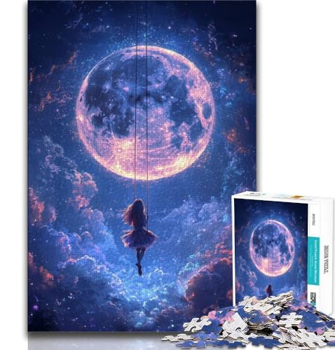 Puzzle für Teenager, 2000 Teile, Mondlandschaft, Spielzeug, Lernspiele, Stressabbau, tolle Geschenke und Spielzeuge, 70x100cm Puzzle für Teenager, 2000 Teile, Mondlandschaft, Spielzeug, Lernspiele, Stressabbau, tolle Geschenke und Spielzeuge, 70x100cm von FLKFDOZ