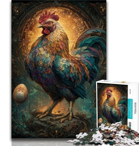 Puzzle für Teenager, 2000 Teile, Tier-Hahn, Spielzeug, Lernspiele, Stressabbau, tolle Geschenke und Spielzeuge, 70x100cm Puzzle für Teenager, 2000 Teile, Tier-Hahn, Spielzeug, Lernspiele, Stressabbau, tolle Geschenke und Spielzeuge, 70x100cm von FLKFDOZ