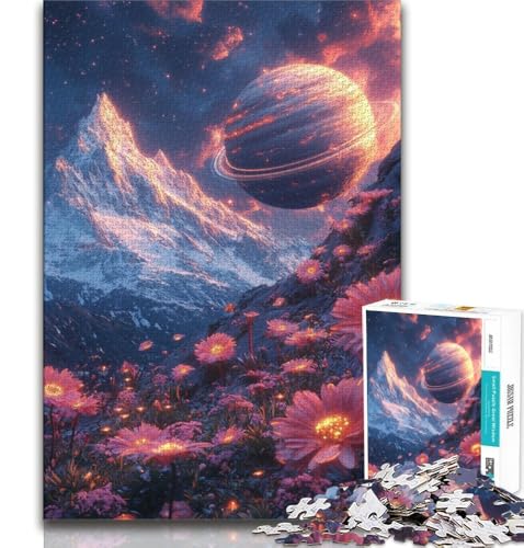 Puzzle für Teenager, 2000 Teile, kosmische Landschaft, Spielzeug, Lernspiele, Stressabbau, tolle Geschenke und Spielzeuge, 70x100cm von FLKFDOZ