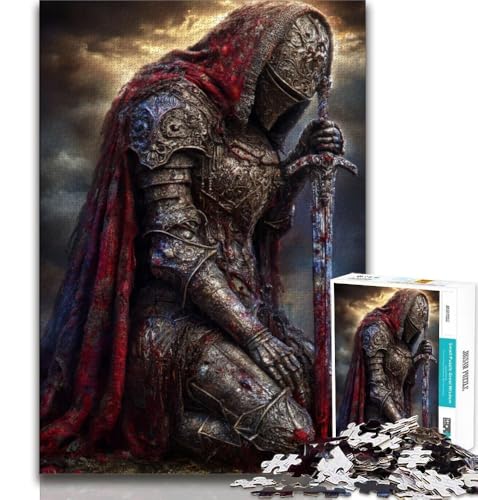 Puzzle für Teenager, 2000 Teile, magischer Ritter, Spielzeug, Lernspiele, Stressabbau, tolle Geschenke und Spielzeuge, 70x100cm von FLKFDOZ