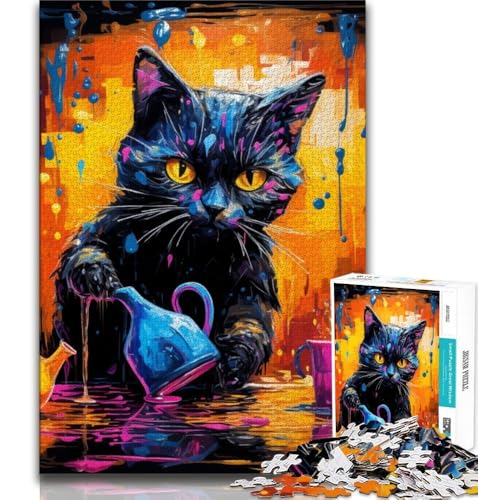 Puzzle mit 2000 Teilen, Tier- und Katzenmotiv, für Teenager, Spielzeug, Lernspiele, Stressabbau, Wunschliste mit Weihnachtsmann, 70x100cm Puzzle mit 2000 Teilen, Tier- und Katzenmotiv, für Teenager, Spielzeug, Lernspiele, Stressabbau, Wunschliste mit Weihnachtsmann, 70x100cm von FLKFDOZ