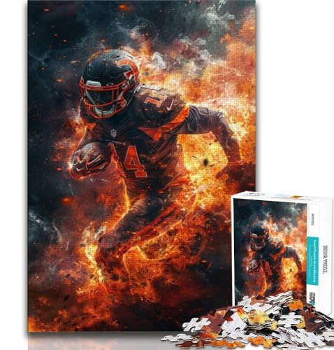 Puzzle mit 2000 Teilen für Teenager, American-Football-Spieler, anspruchsvolles Spiel und Lernspiel für die ganze Familie zum Geburtstag, Weihnachten, 70x100cm Puzzle mit 2000 Teilen für Teenager, American-Football-Spieler, anspruchsvolles Spiel und Lernspiel für die ganze Familie zum Geburtstag, Weihnachten, 70x100cm von FLKFDOZ