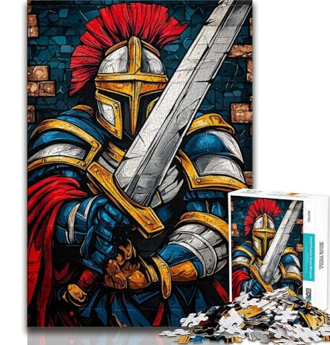 Puzzles für Erwachsene und Jugendliche, Ritter, anspruchsvolles Spiel und Lernspiel für die ganze Familie zum Geburtstag, Weihnachten, 50x75cm von FLKFDOZ