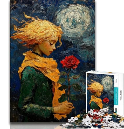 Puzzles für Erwachsene und Jugendliche, Sternenhimmelprinz, Lernspiele, Heimdekoration, Lernspiel für Geburtstag, Weihnachten, 38x26cm von FLKFDOZ