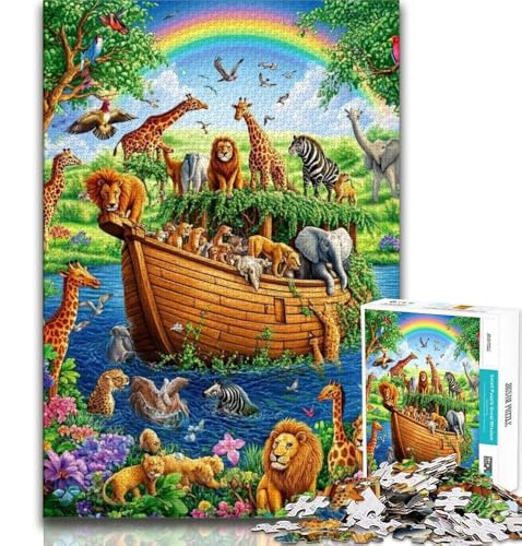 Puzzles für Erwachsene und Jugendliche, Tierwelt, anspruchsvolles Spiel und Familienspiel, Lernspiel zum Geburtstag, Weihnachten, 70x100cm von FLKFDOZ