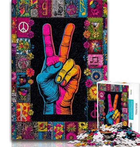 Puzzles für Erwachsene und Jugendliche, Yeah-Geste, anspruchsvolles Spiel und Lernspiel für die ganze Familie zum Geburtstag, Weihnachten, 50x75cm von FLKFDOZ